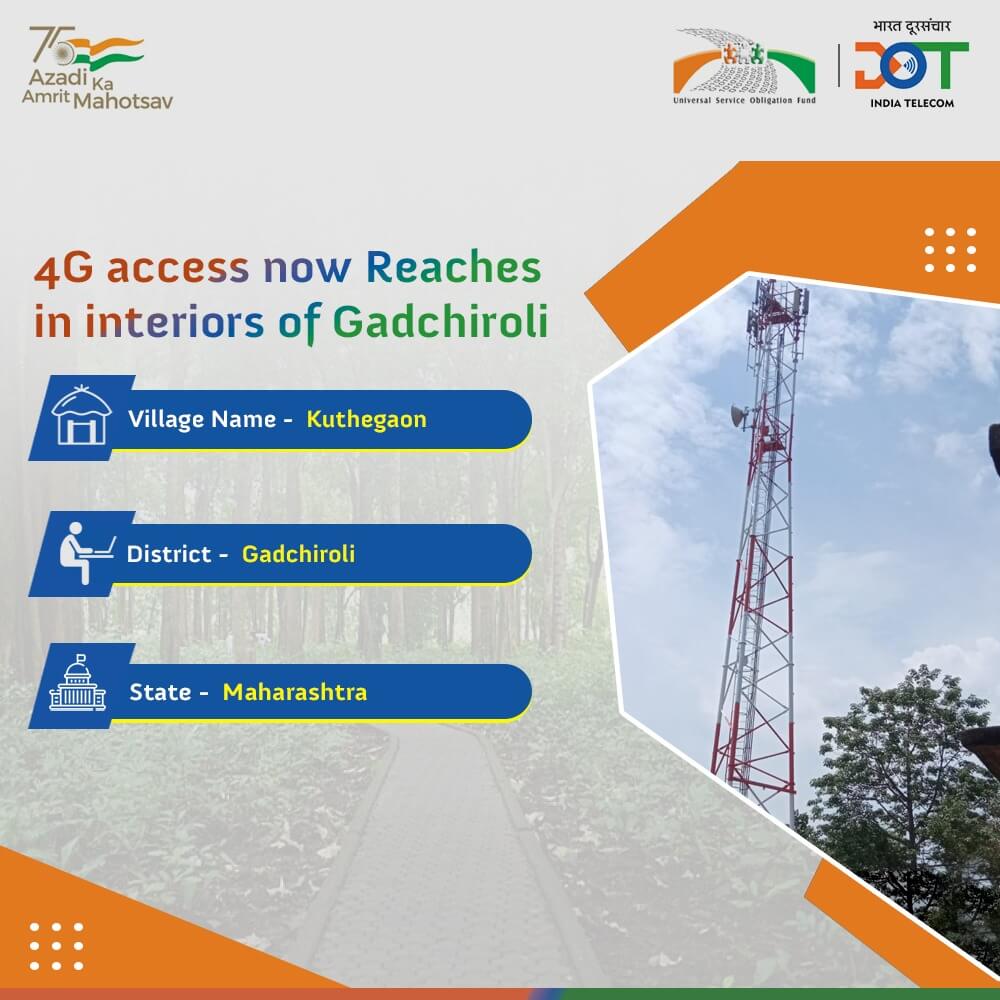 4G mobile connectivity booms in Gadhchiroli