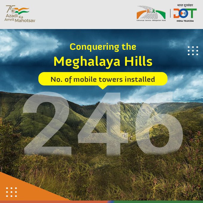 Conquering the hills of Meghalaya mobile density